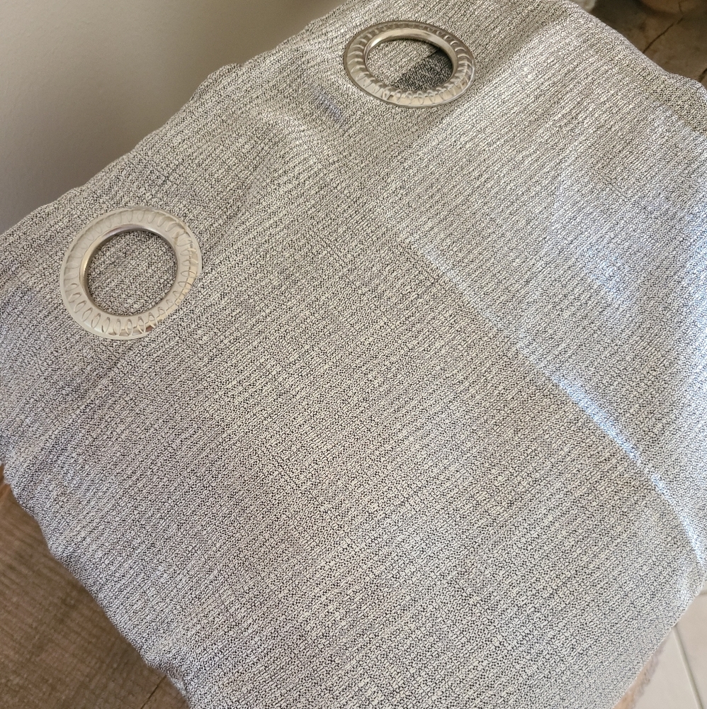 Grey Drapes 52" W x 95" L - Set of Two